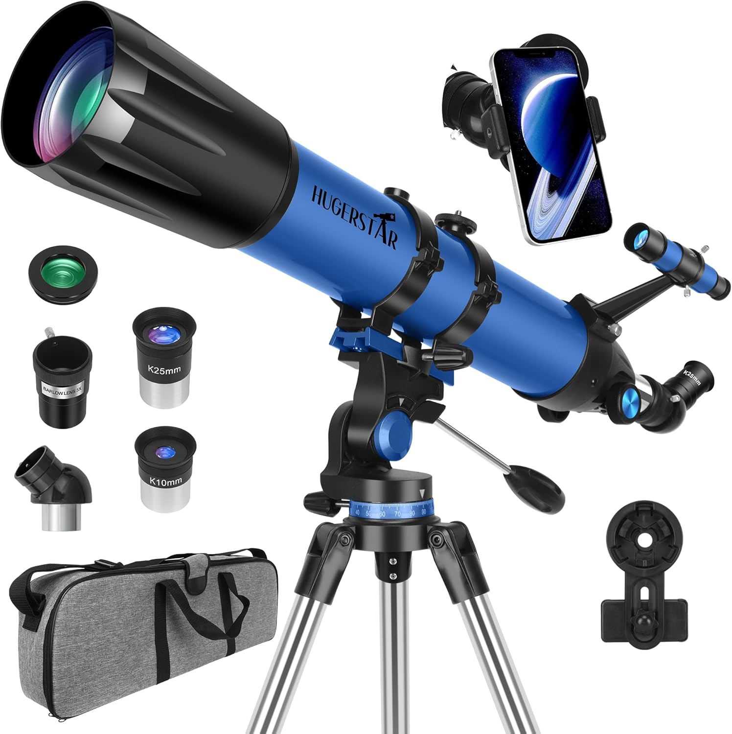 90mm Refractor Telescope