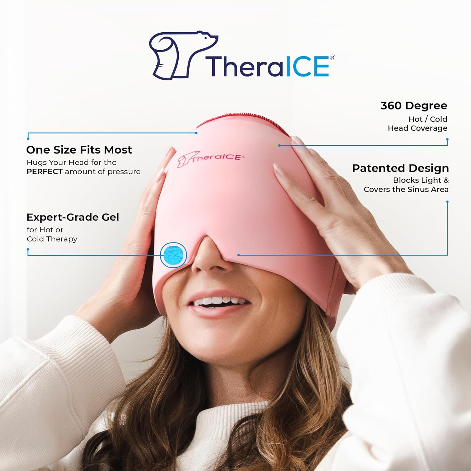 Cooling Headache Relief Cap - Image 2