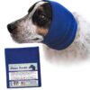 Happy Hoodie – The Original Dog & Cat Calming Band (Large, Blue)