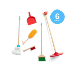 Melissa & Doug 6-Piece Pretend Cleaning Set