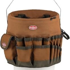 Bucket Boss The Bucketeer Bucket Tool Organizer in Brown