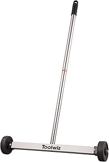 Toolwiz Magnetic Pick Up Sweeper 17-inch Heavy Duty Magnet Pickup