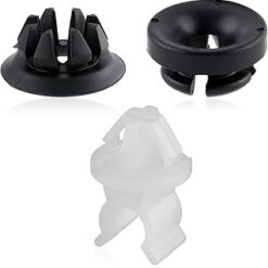 3 Pcs Car Hood Support Prop Rod Holder Clip Fits for Honda
