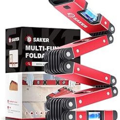 Saker Multi-function Foldable Level, 28-Inch Level Tool