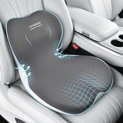 Coverado [Upgraded] Car Seat Cushion and Lumbar Support Pillow
