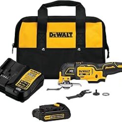 DEWALT 20V MAX XR Oscillating Tool Kit with Blades (DCS356C1)